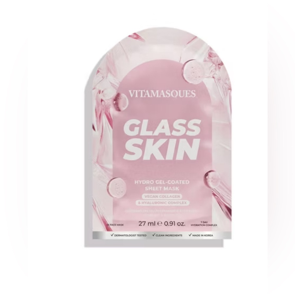 Vitamasques Glass Skin Hydrogel Sheet Mask - 0.91 fl oz